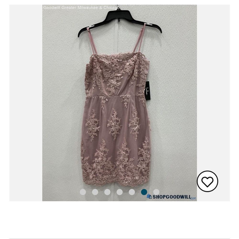Lulu's Pink Bodycon Spaghetti Strap Mini Dress